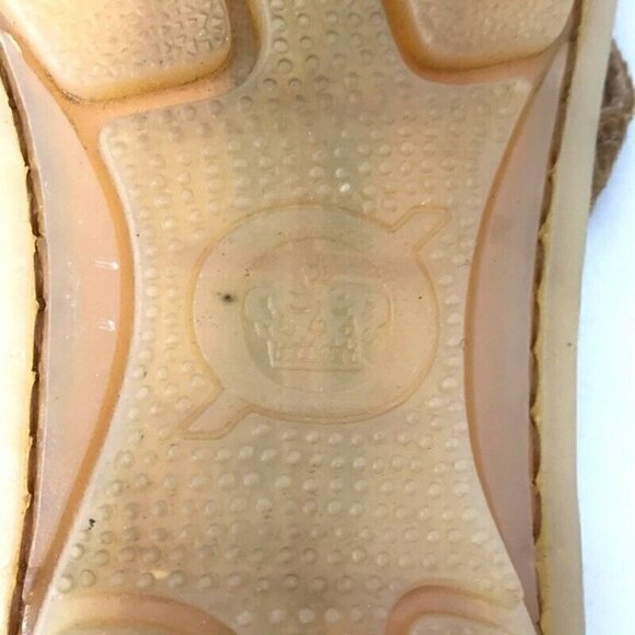 Born August Ankle Strap Flat Sandals Brown 6 - Picture 9 of 10